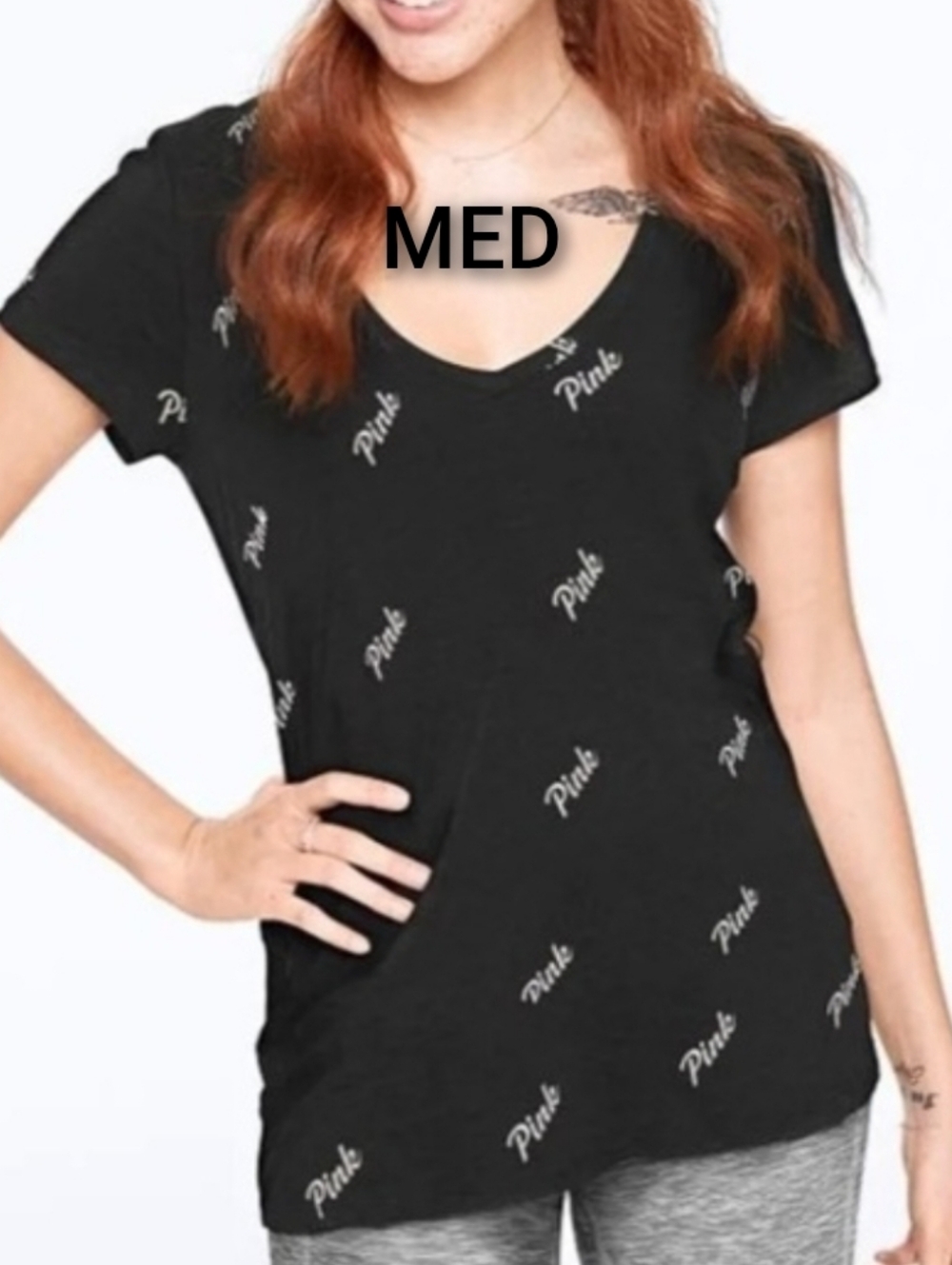 SZ MED VS PINK EVERDAY PERFECT TEE.
